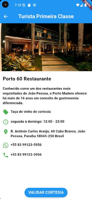 Detalhes do Restaurante